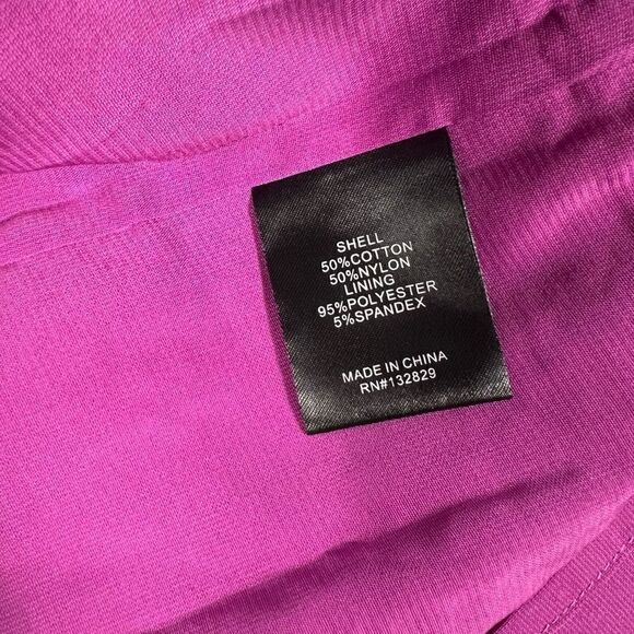 NBD × Naven Elina One Shoulder Waist Cut Out Lace Mini Dress, Magenta Women’s S - Picture 14 of 15